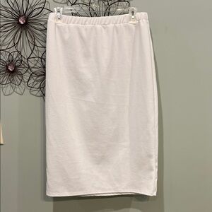 Celeste White Pencil Skirt-Never Worn